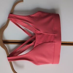 Lululemon Vitalize Bikini Top Lip Gloss Pink 8 M